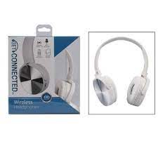 Metallic Wireless Headset with Mic Headphones Comfortable Hands Free