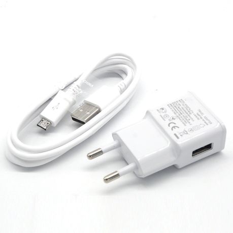 Type-b Generic 2A Travel Charger & USB Sync Cable